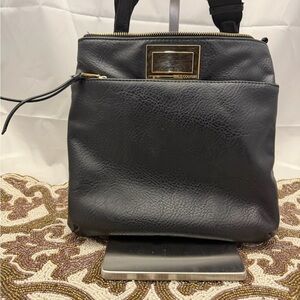 Juicy Couture Black Backpack with Gold Accents